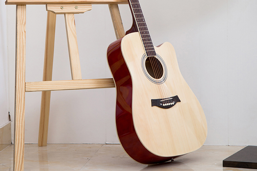 ZYWG-411 41 Inch Cheap Wholesale Price Wooden Acoustic Guitar