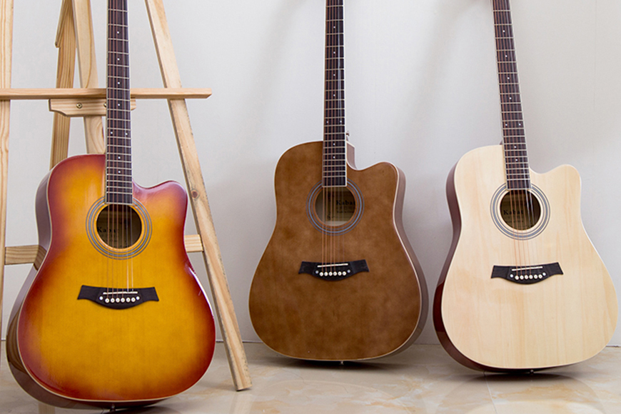 ZYWG-411 41 Inch Cheap Wholesale Price Wooden Acoustic Guitar