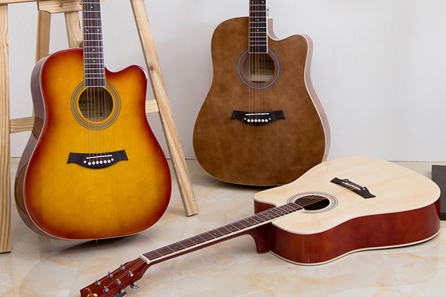 ZYWG-411 41 Inch Cheap Wholesale Price Wooden Acoustic Guitar
