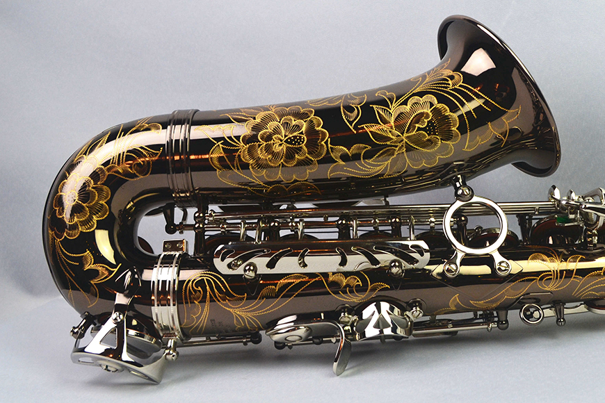 ZYAS-661 Black nickel professional alto saxophone