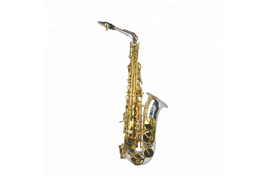 ZYAS-663  Sliver plated professional alto saxophone