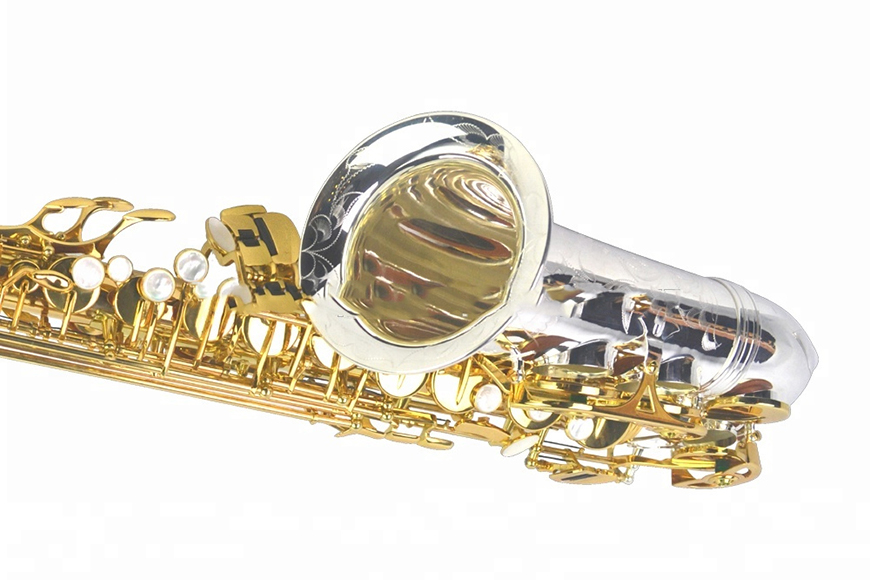 ZYAS-663  Sliver plated professional alto saxophone