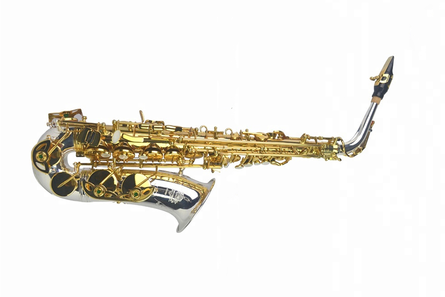 ZYAS-663  Sliver plated professional alto saxophone