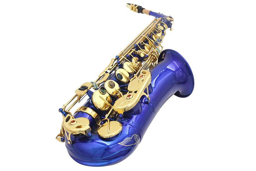 ZYAS-890 High quality blue color alto saxophone