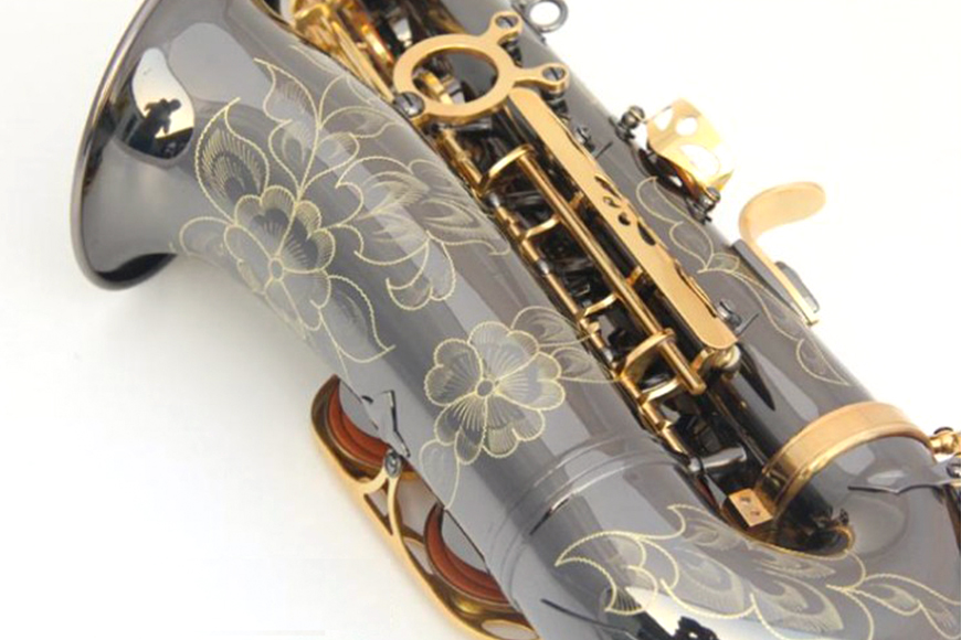 ZYAS-897 Black nickel alto saxophone