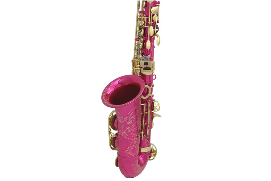  Digital Saxophone Electronic Saxophone is Suitable for  Self-Study Entertainment Leisure and Playing Musical Instruments Student  Saxophone (Color : Pink 3)