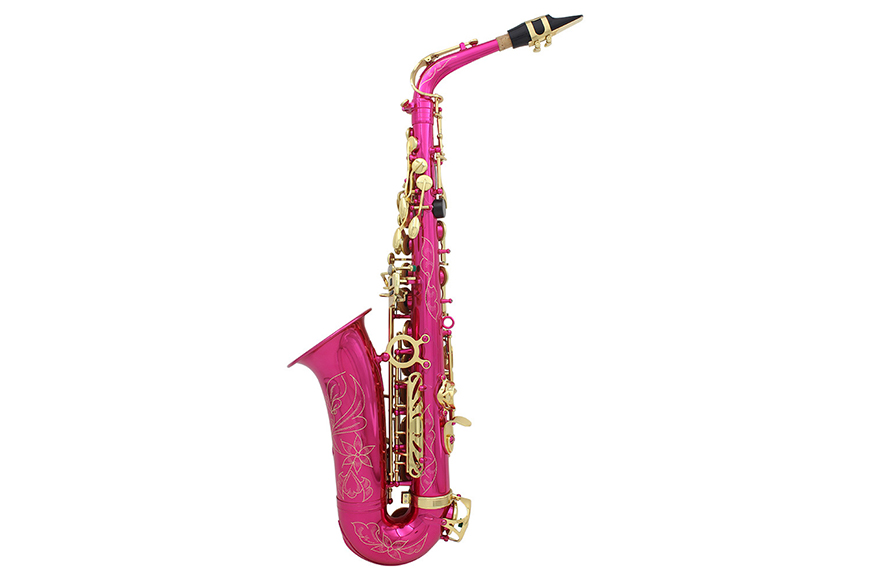 ZYAS-896 Pink color alto saxophone for students