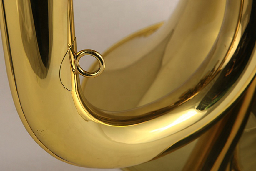 ZYBB-320  Clear lacquer tuba BBb key