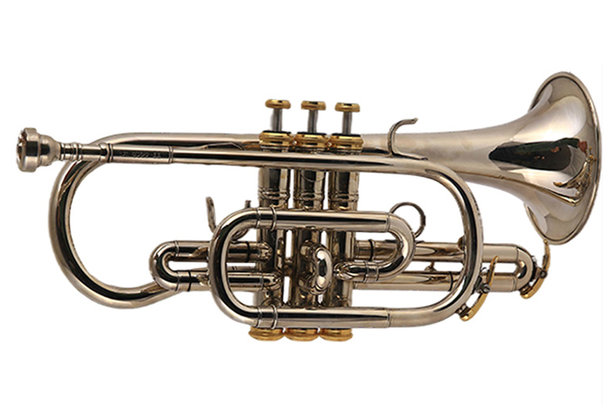 ZYCR-8356 Sliver plated cornet