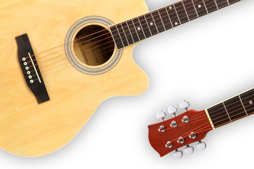 ZYG-4001  40 inch basswood guitar cutaway shape guitar