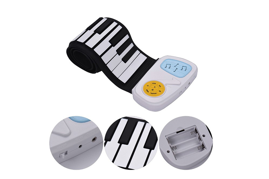 ZYKD-49C   49 keys roll up electronic piano for kids
