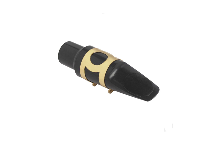ZYSM-005  Alto Saxophone Mouthpiece Kit with Ligature,One Reed and Plastic Cap-Gold