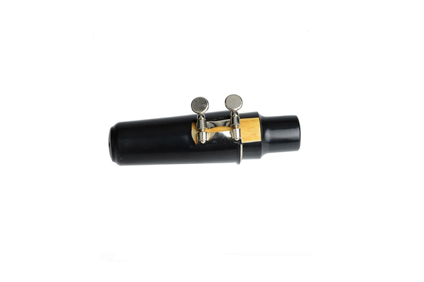 ZYSM-005  Alto Saxophone Mouthpiece Kit with Ligature,One Reed and Plastic Cap-Gold