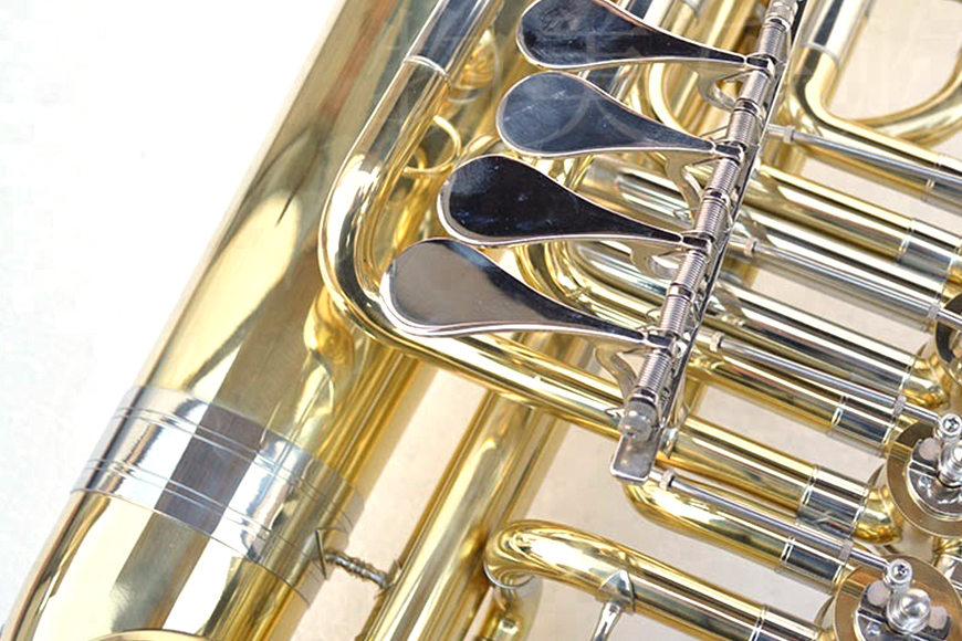 ZYTB-310  Bb key 4 Piston valve Tuba