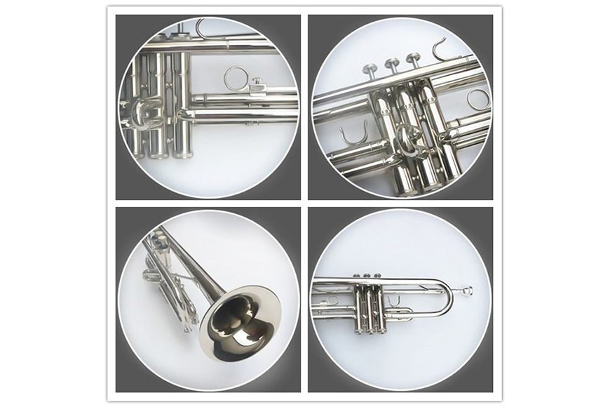 ZYTR-122  Sliver plated trumpet