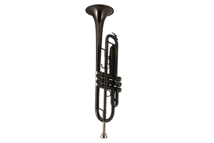 ZYTR-6334BK Black Nickel Plated Trumpet