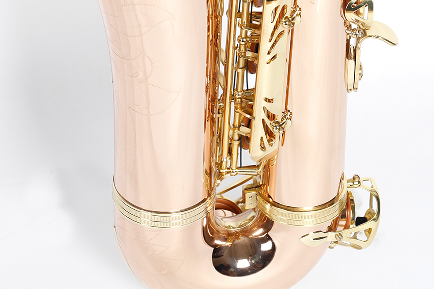 ZYTS-828L Gold brass tenor saxophone