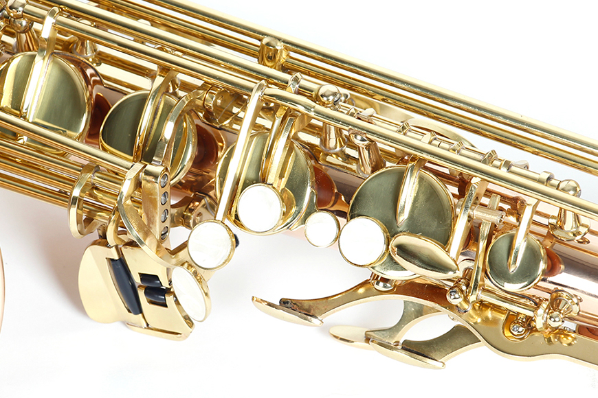ZYTS-828L Gold brass tenor saxophone