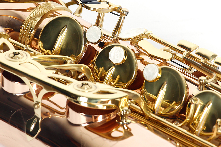 ZYTS-828L Gold brass tenor saxophone