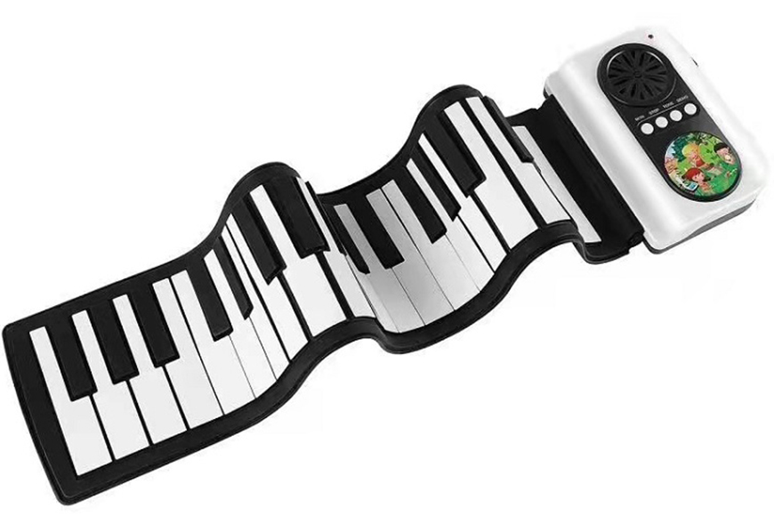 S2037 rolling piano colored keys for kids