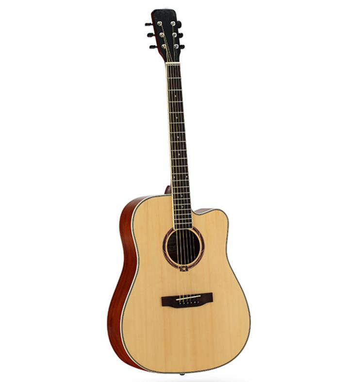 ZYGG-DG220C-P plywood  41 inch acoustic guitar