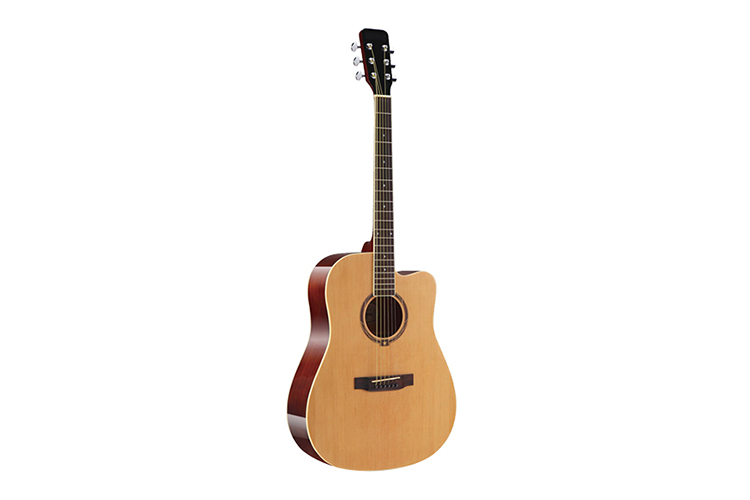 ZYGG-DG120cp Plywood 41 inch cutaway guitar