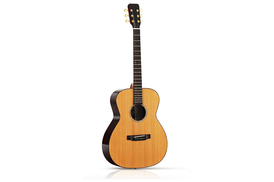 ZYGG-F1  High grade F type guitar with EQ
