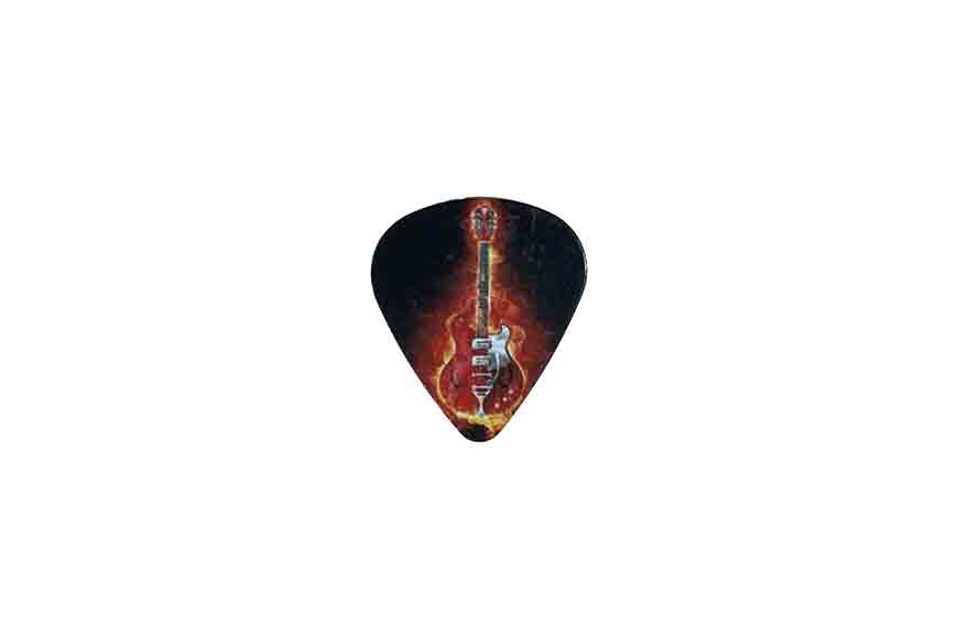 High Quality Celluloid Guitar Picks Printed 0.46mm/0.71mm/0.96mm for Bass Electric Acoustic Guitars
