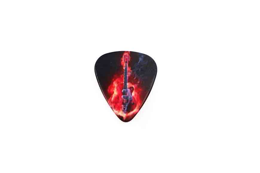 High Quality Celluloid Guitar Picks Printed 0.46mm/0.71mm/0.96mm for Bass Electric Acoustic Guitars