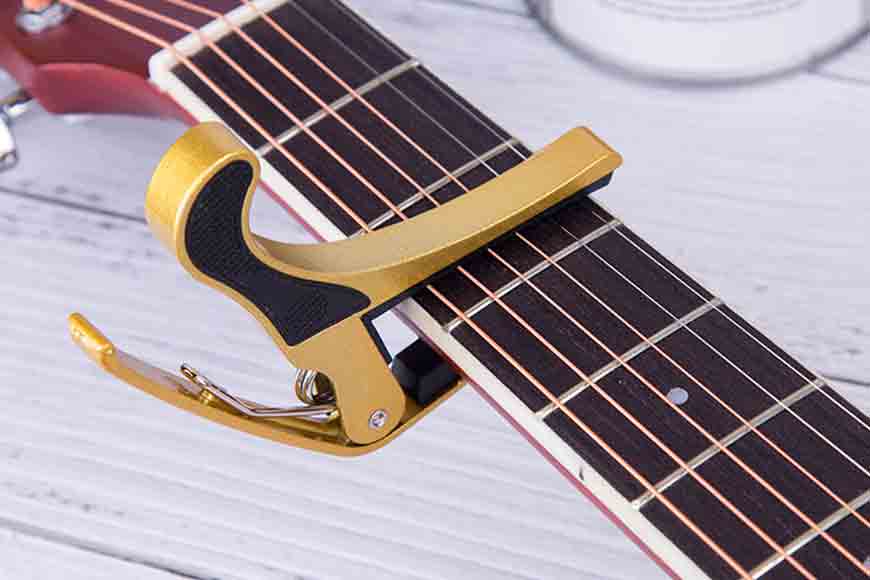 Guitar Capo Aluminum Metal Universal, Acoustic and Classical Electric Guitars Bass Banjo Violin Mandolin Ukulele All Types