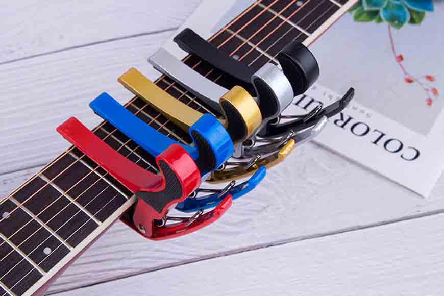 Guitar Capo Aluminum Metal Universal, Acoustic and Classical Electric Guitars Bass Banjo Violin Mandolin Ukulele All Types