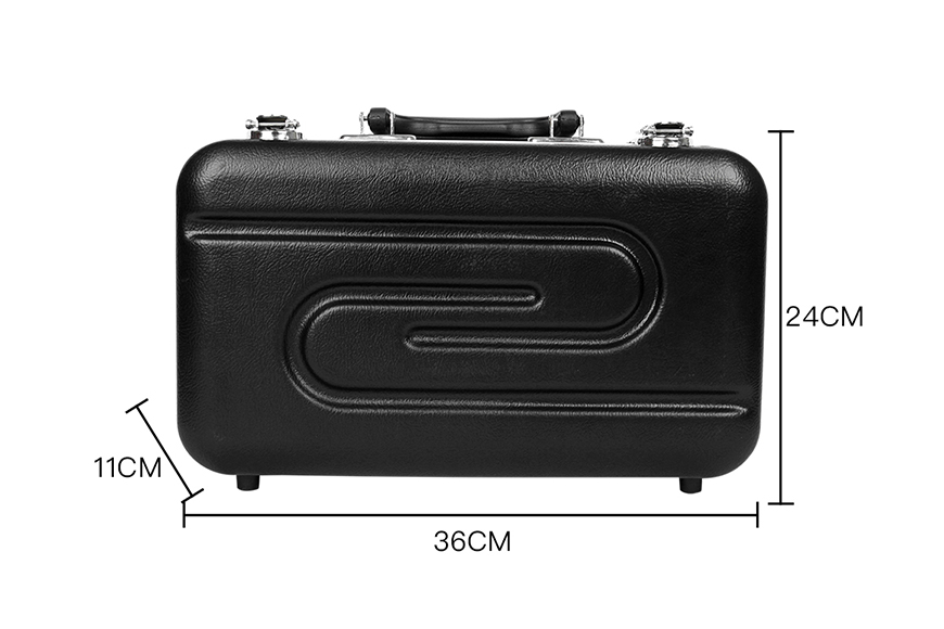 YG1910ABS2  ABS material clarinet protective case