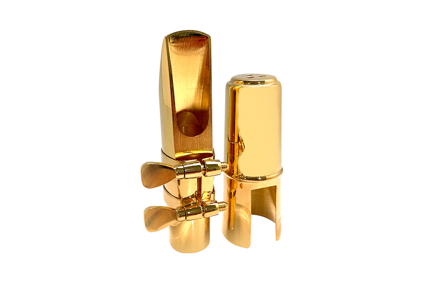 Saxophone Mouthpiece with Cap & Ligatures