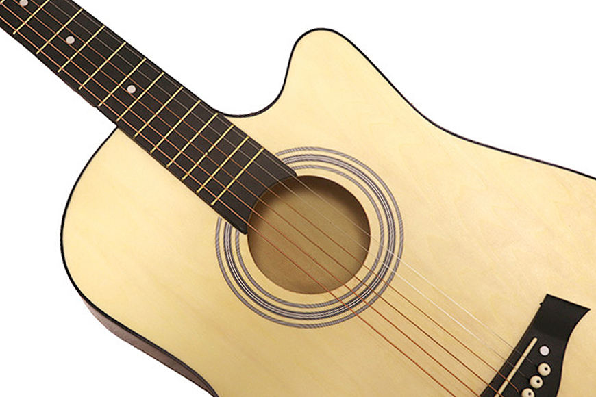 Wholesale Folk Cutaway Guitar Set ZYQD-D38Q-J