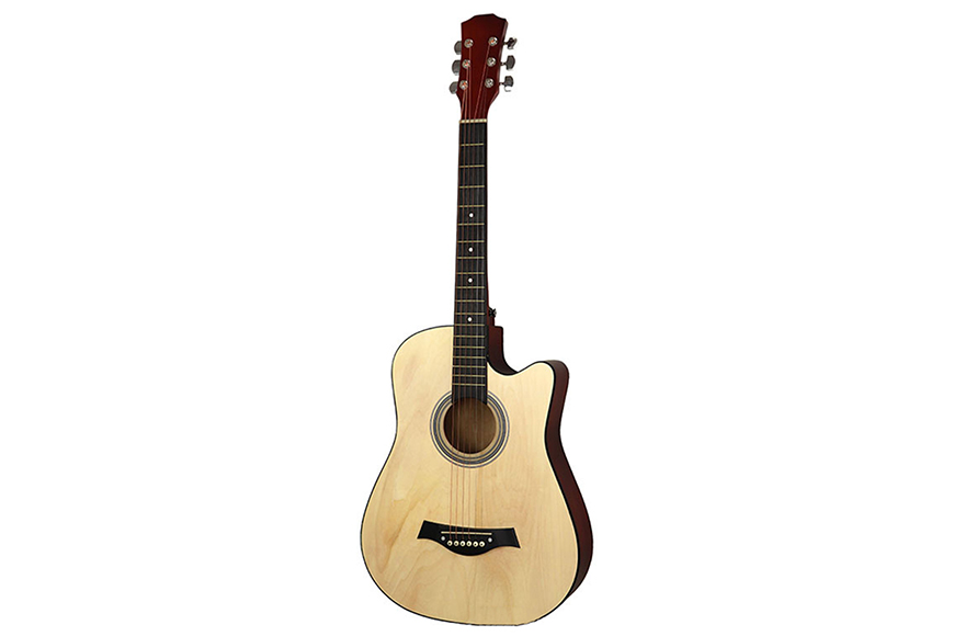 Wholesale Folk Cutaway Guitar Set ZYQD-D38Q-J